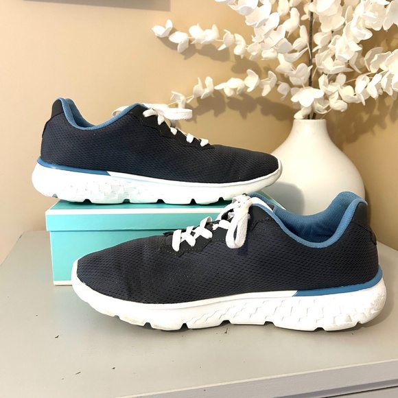 Skechers GO Run 400 Sneakers Grey/Blue Size 9 - Picture 3 of 14